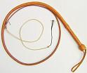 6ft Natural Tan 12 plait Indiana Jones Bullwhip A